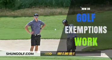Understanding Golf Exemptions: How Do They Work?