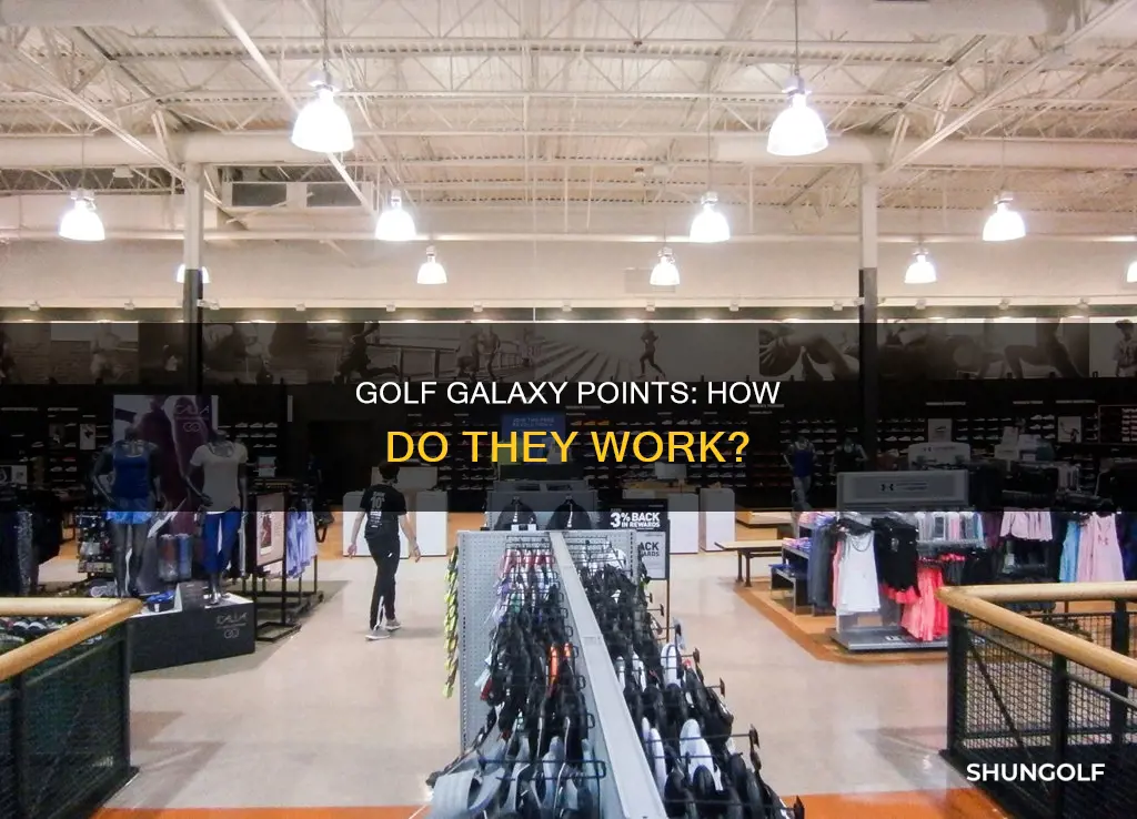 how do golf galaxy points work