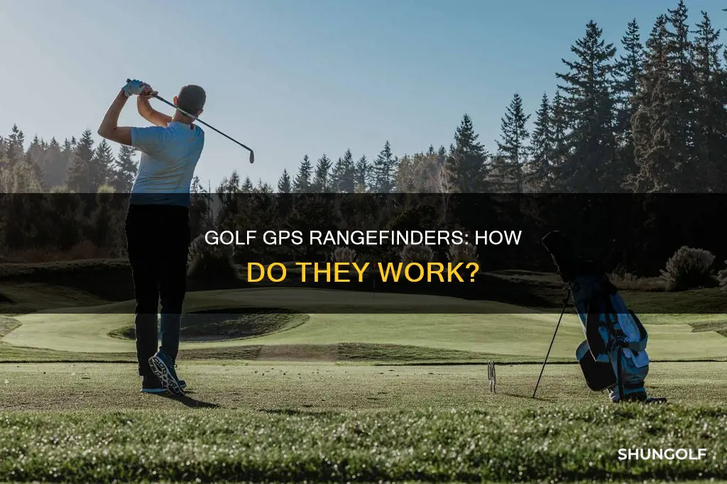 how do golf gps rangefinders work