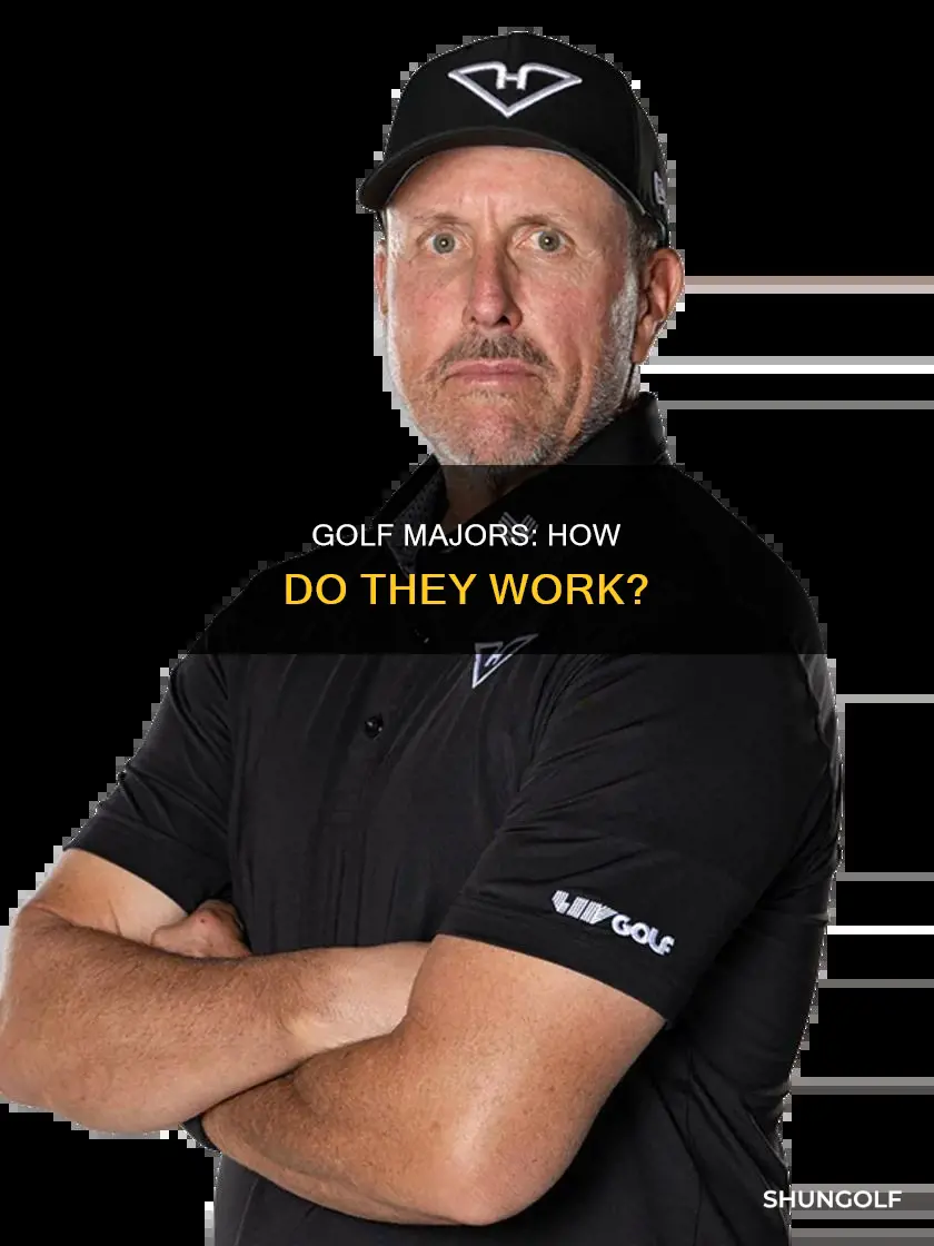 how do golf majors work