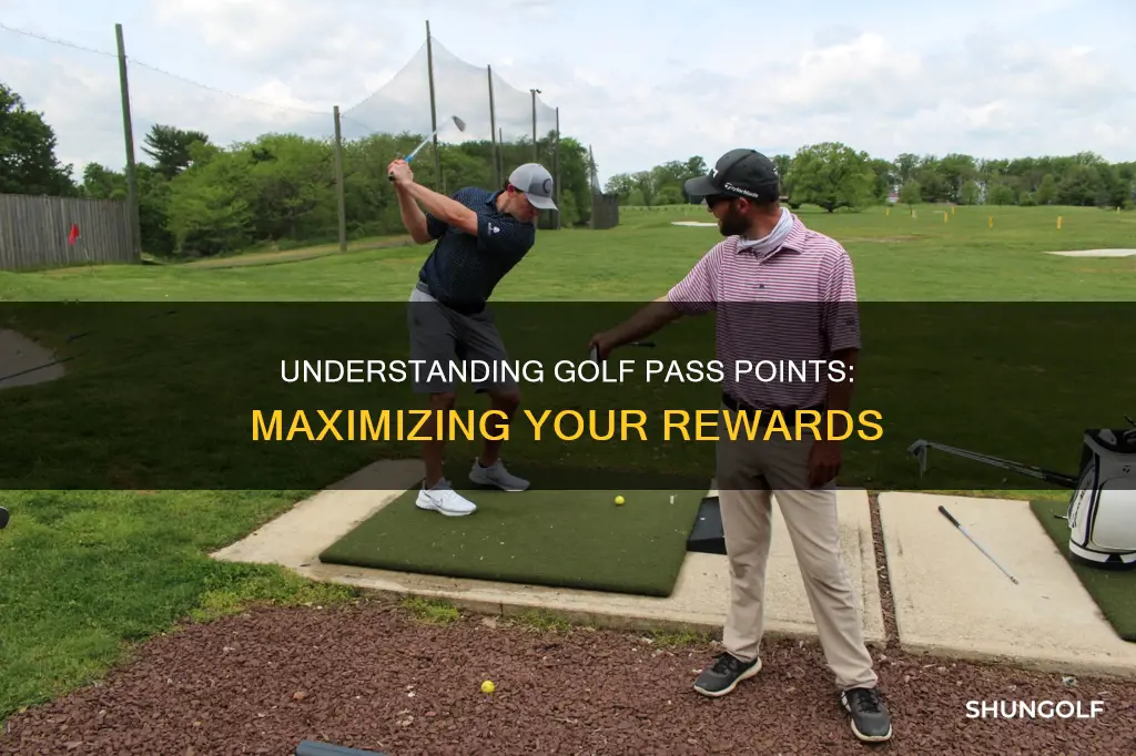 how do golf pass points work