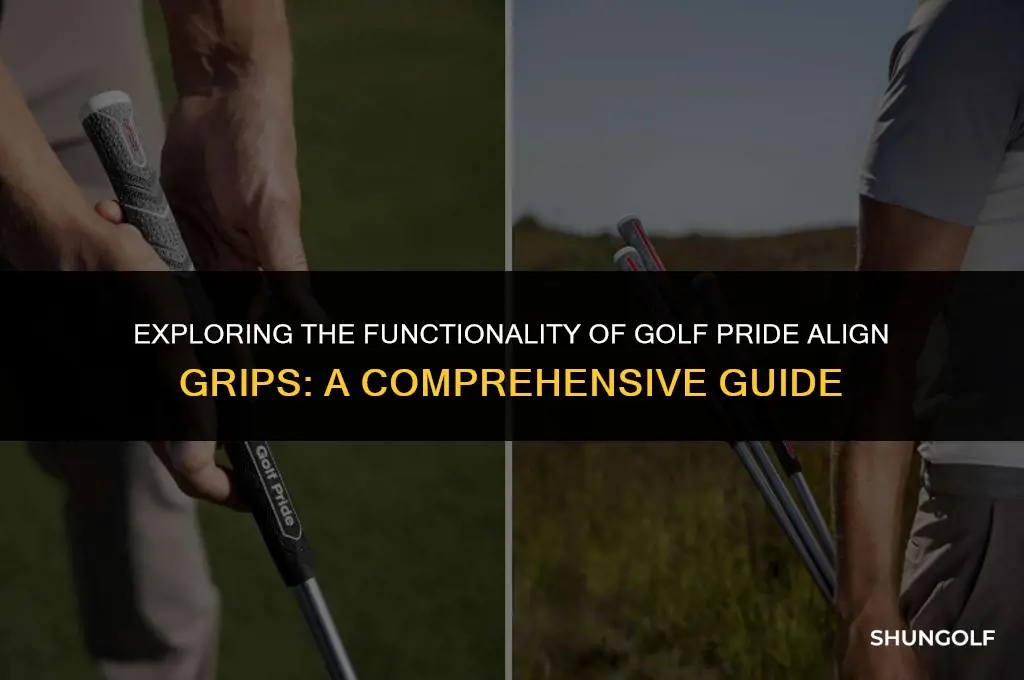 how do golf pride align grips work