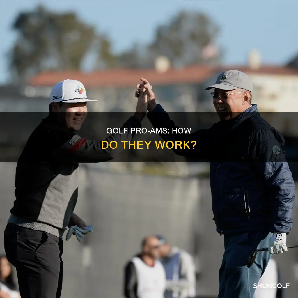 how do golf pro ams work