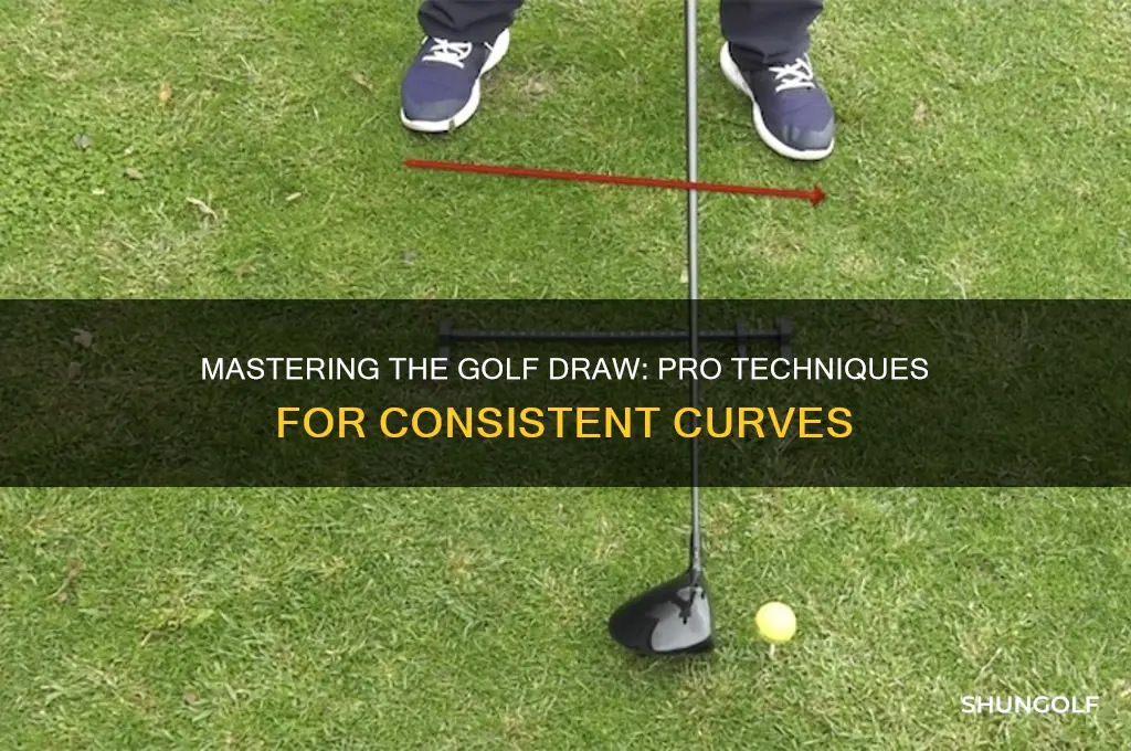 how do golf pros hit a draw