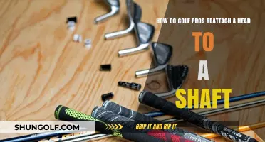 Mastering the Art: How Golf Pros Reattach a Head to a Shaft