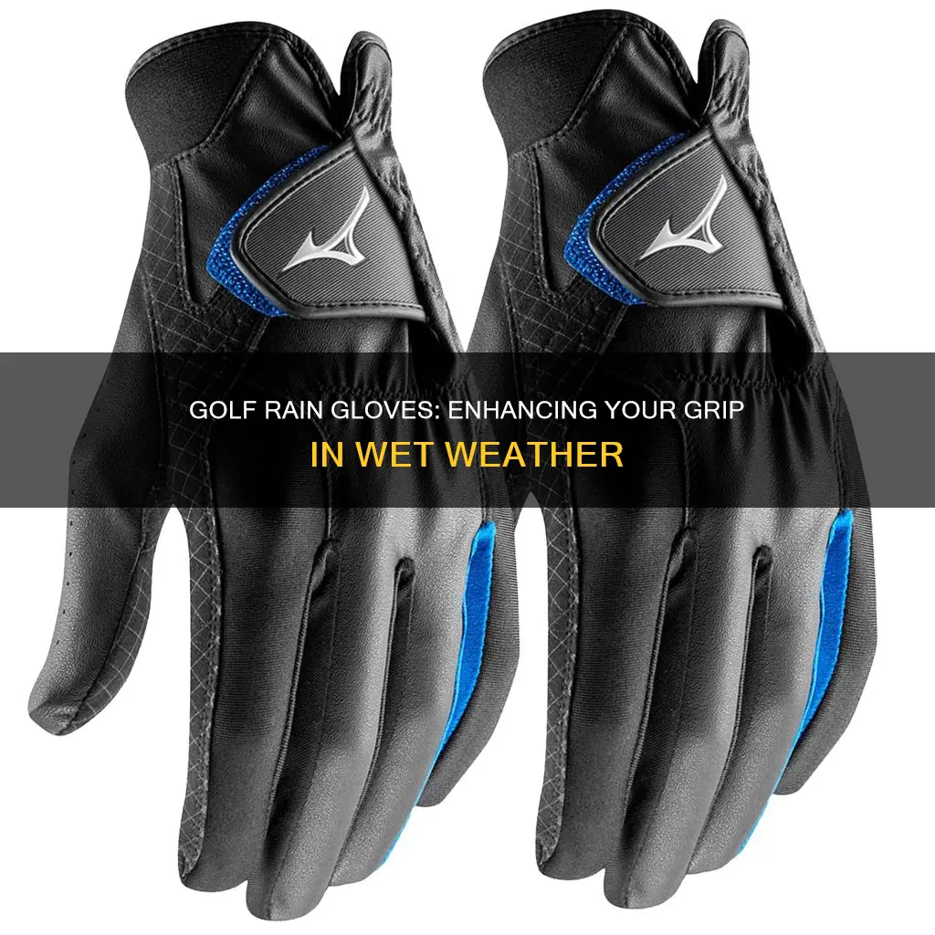 how do golf rain gloves work