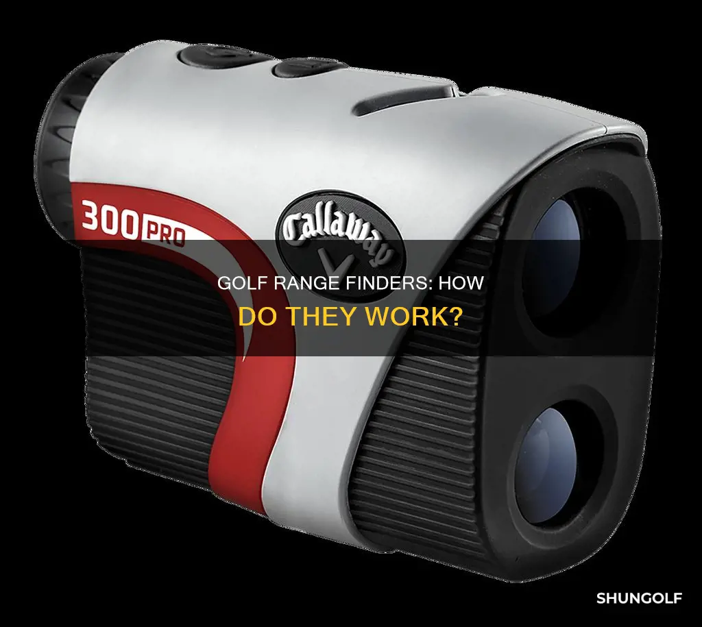 how do golf range finders work