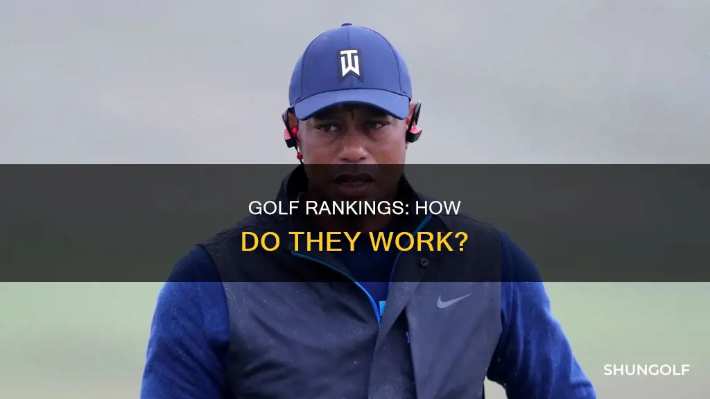 how do golf rankings work