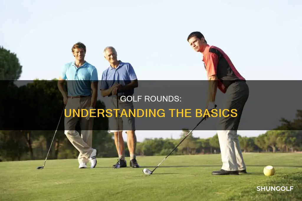 how do golf rounds work