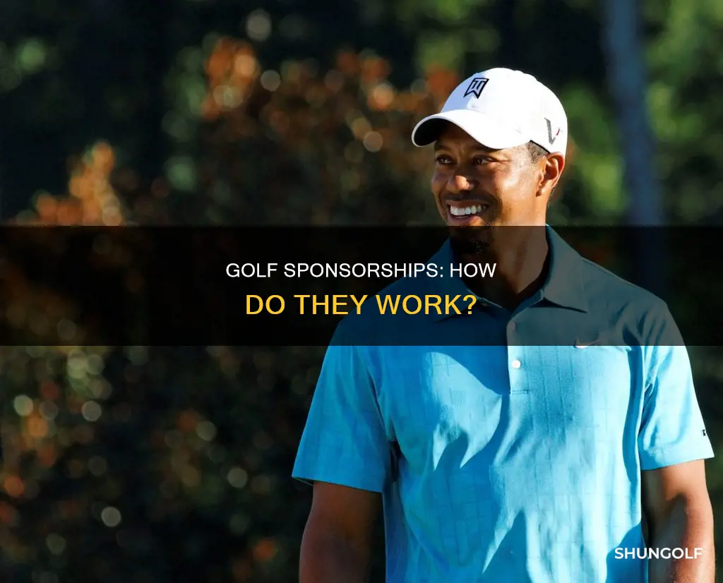 how do golf sponsorships work