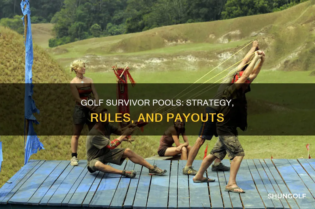 how do golf survivor pools work