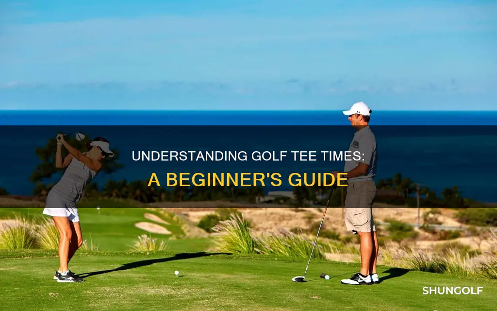 how do golf tee times work