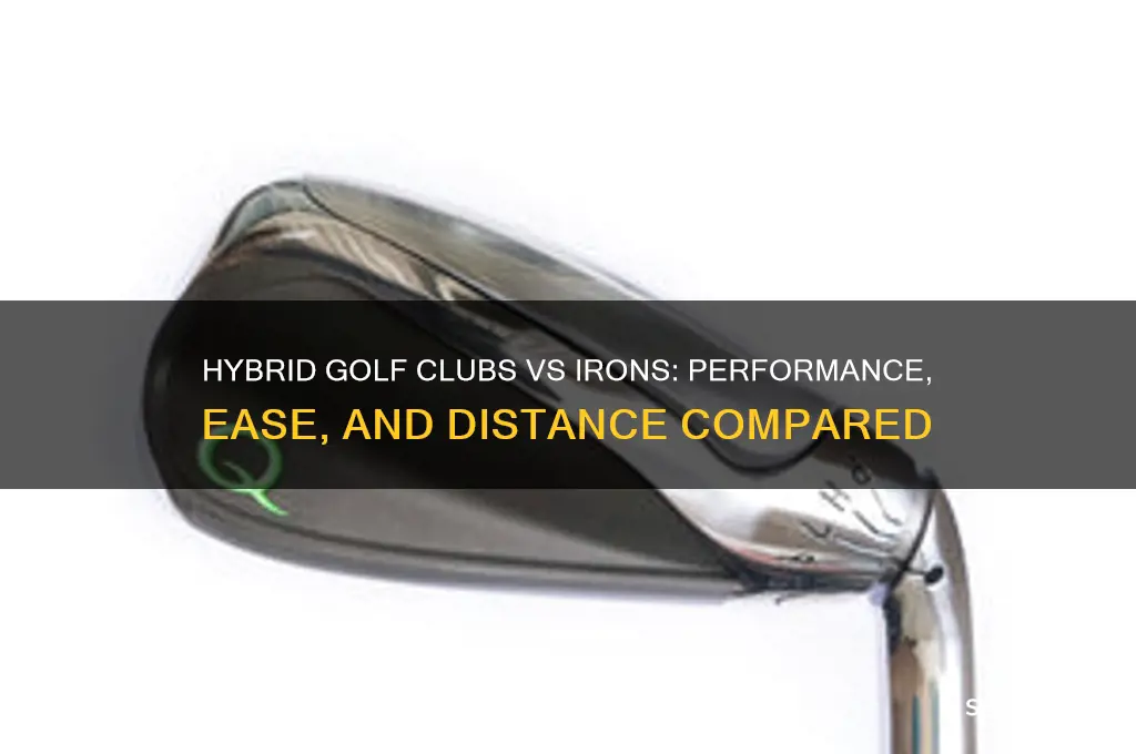 how do hybrid golf clubs compared to irons