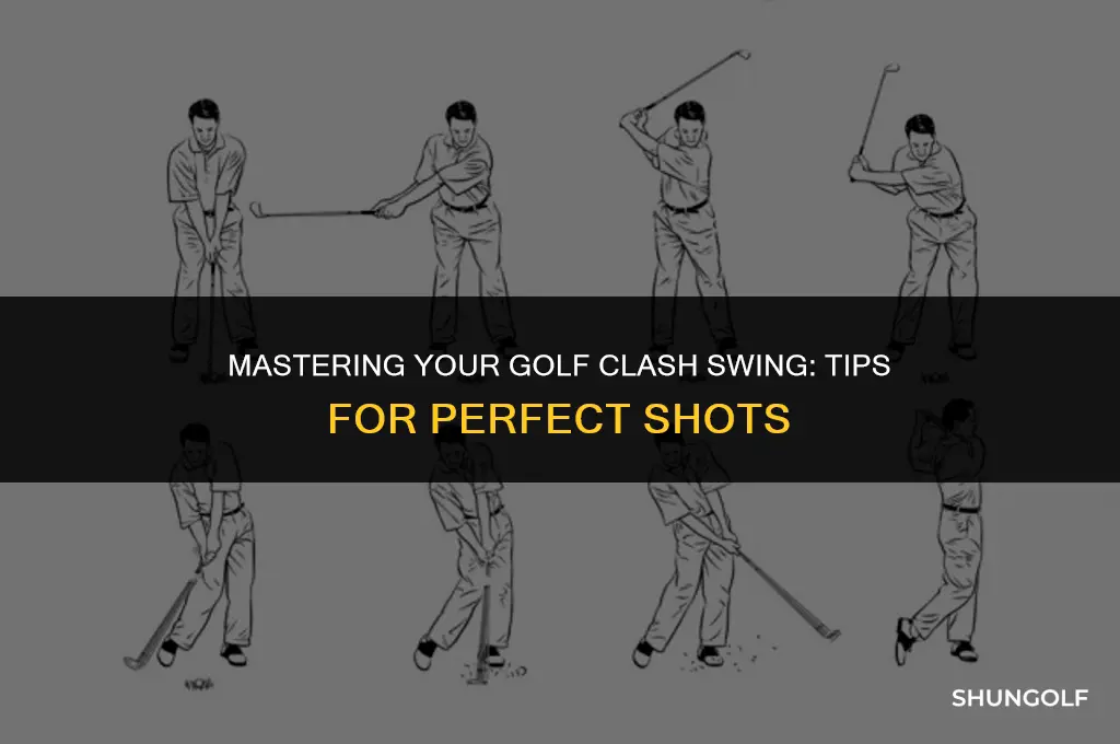 how do i adjust my shots in golf clash