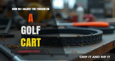 Mastering Golf Cart Tension: A Step-by-Step Adjustment Guide