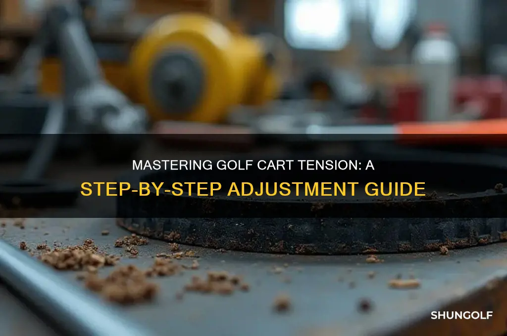 how do i adjust the tension on a golf cart