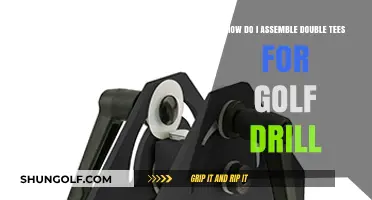 Mastering Double Tees Assembly for Effective Golf Drills: A Step-by-Step Guide