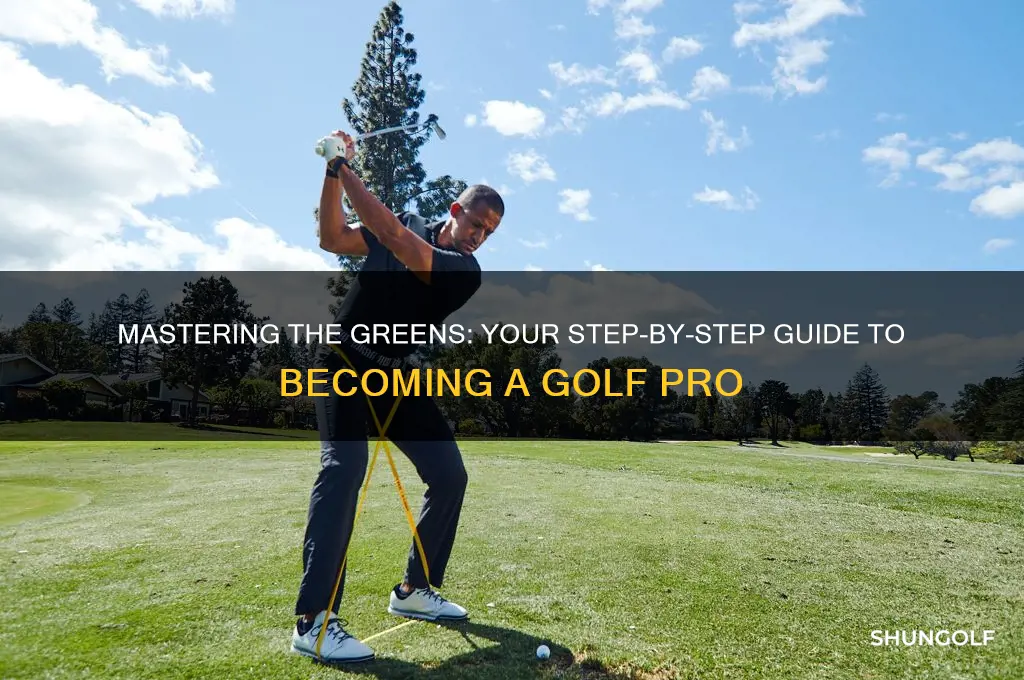how do i become a golf pro