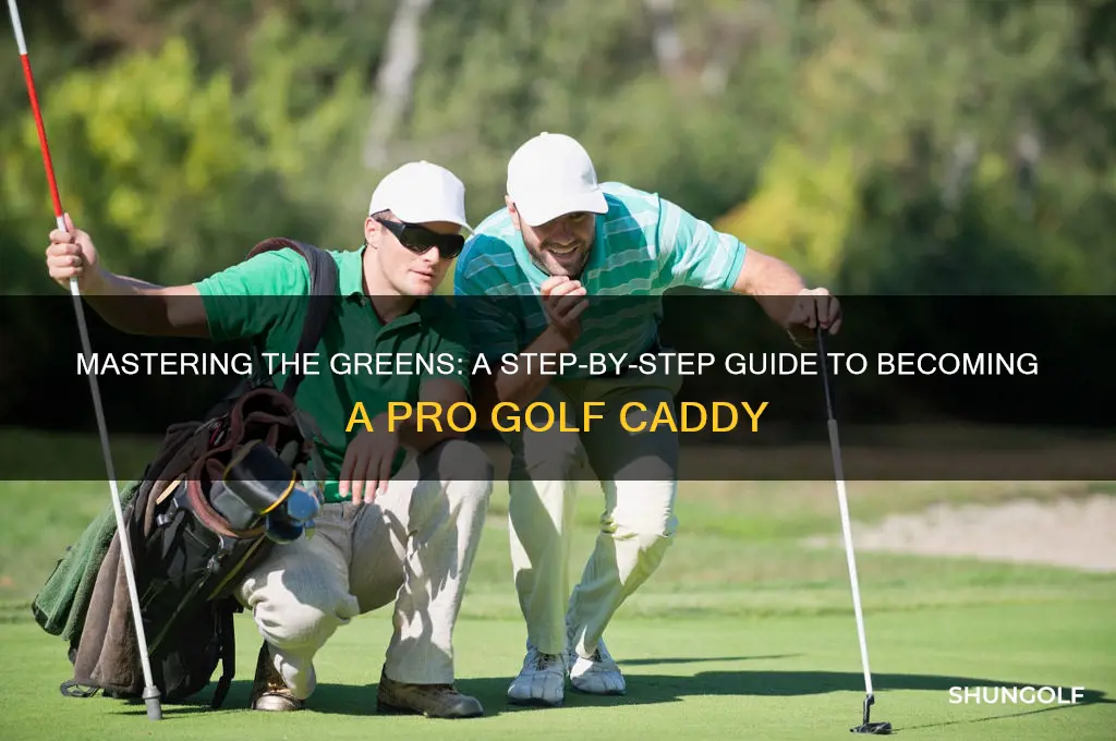 how do i become a professional golf caddy