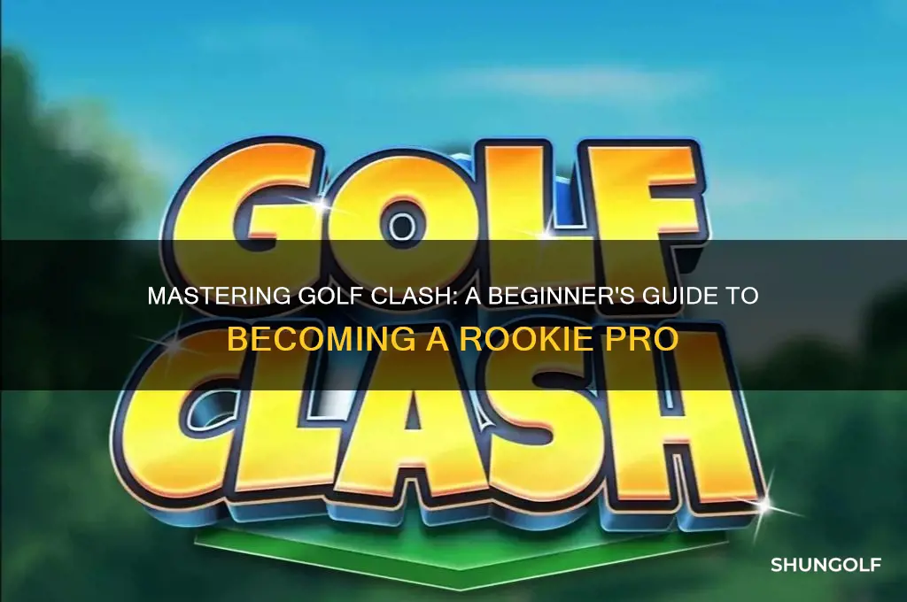 how do i become a rookie in golf clash
