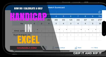 Mastering Golf Handicap Calculations: A Step-by-Step Excel Guide