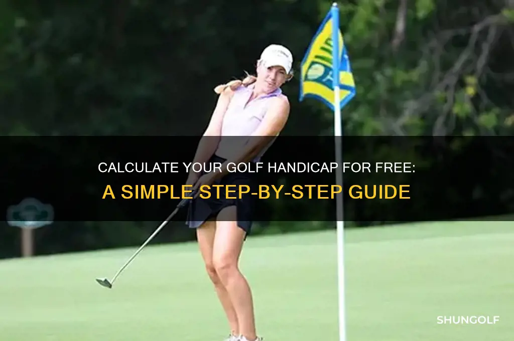 how do i calculate my golf handicap for free