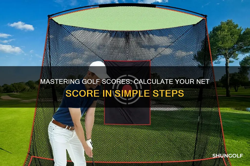how do i calculate my net score in golf