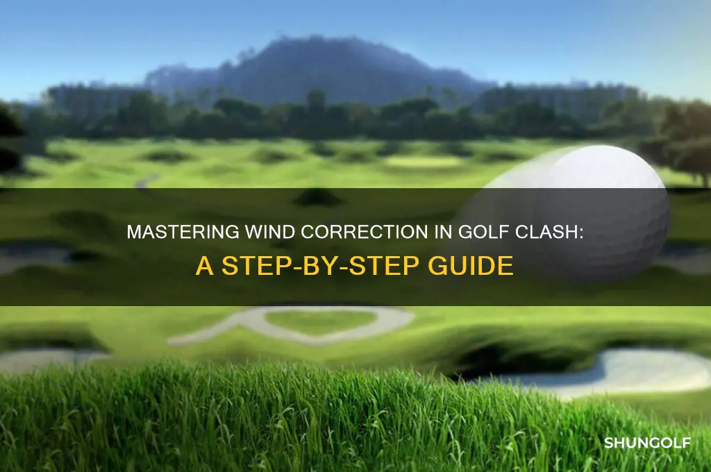 how do i calculate wind correction in golf clash