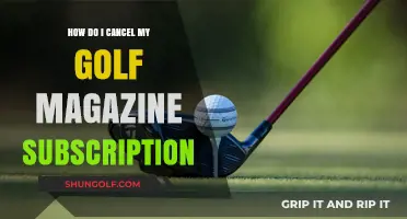 How to Cancel Your Golf Magazine Subscription: A Step-by-Step Guide