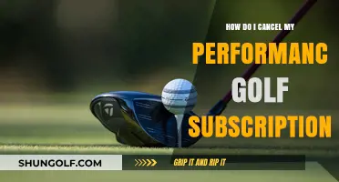 How to Cancel Your Performance Golf Subscription: A Step-by-Step Guide