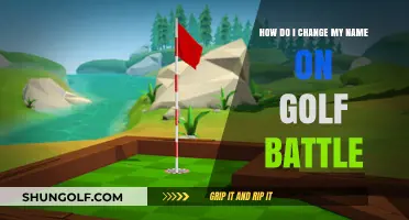 How to Change Your Name on Golf Battle: A Quick Guide