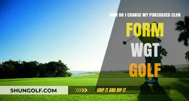 Changing Your Purchased Club in WGT Golf: A Step-by-Step Guide