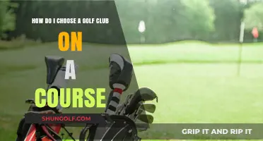 Mastering Your Swing: A Guide to Choosing the Right Golf Club