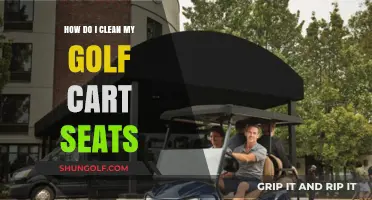 Easy Steps to Clean and Maintain Your Golf Cart Seats