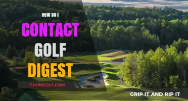 Get in Touch: Contacting Golf Digest