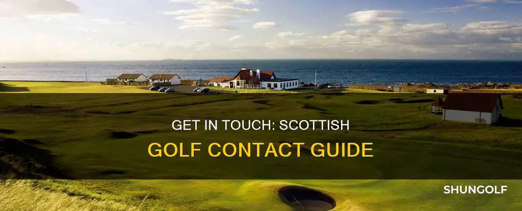 how do i contact scottish golf