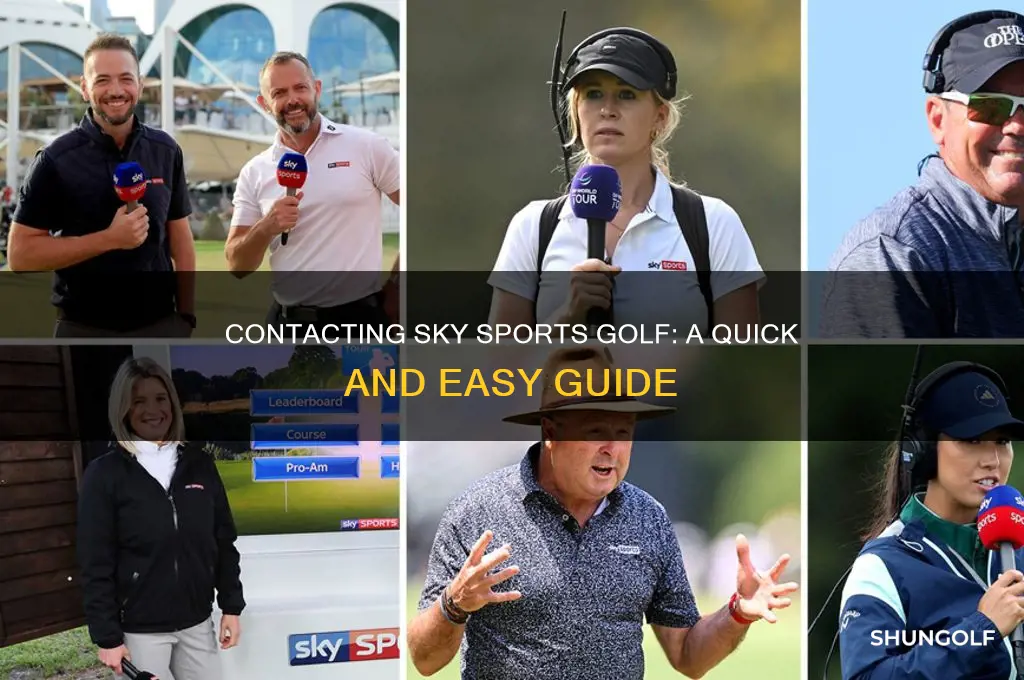 how do i contact sky sports golf