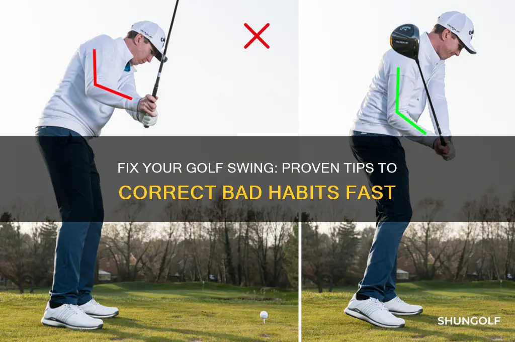 how do i correct a bad golf swimg