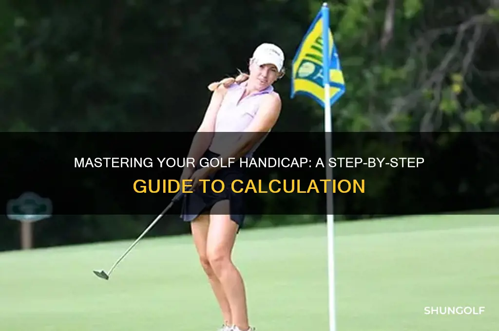 how do i create a golf handicap