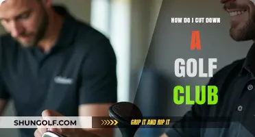 Mastering Golf Club Customization: A Guide to Cutting Down Your Clubs