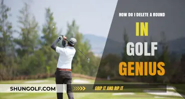 Deleting a Round in Golf Genius: A Step-by-Step Guide