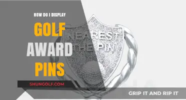 Creative Ways to Showcase Your Golf Award Pins with Style