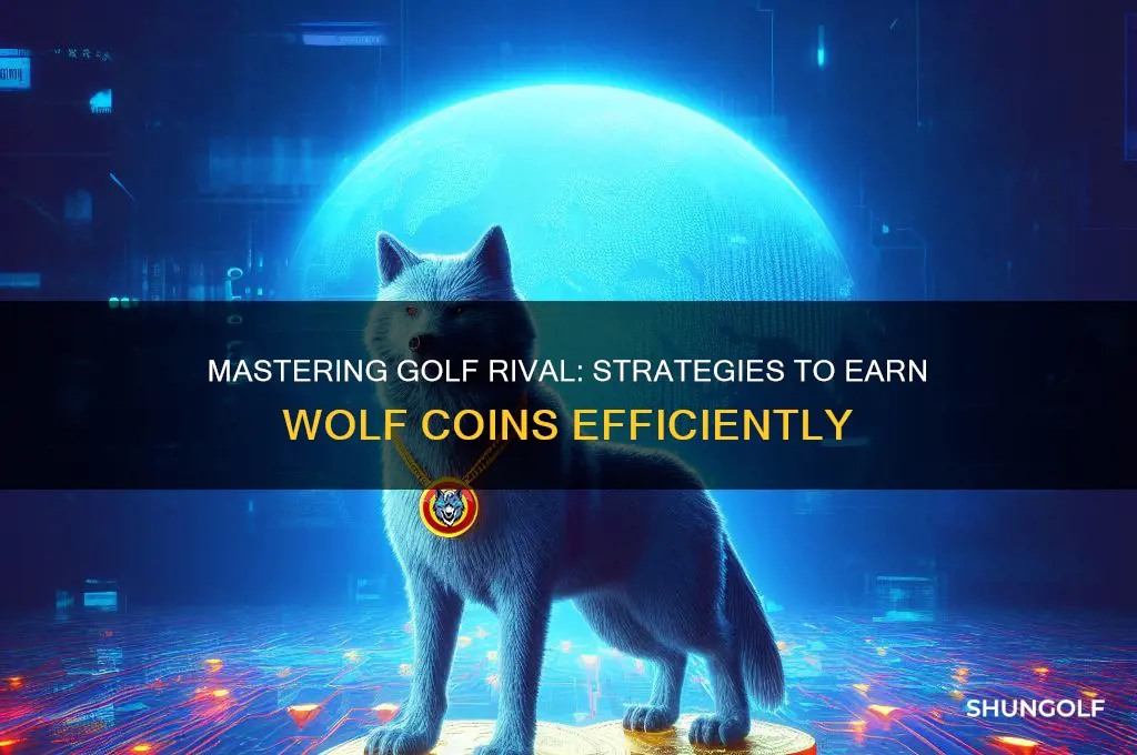 how do i earn the wolf coins for golf rival