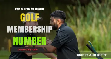 Locate Your England Golf Membership Number: A Quick Guide