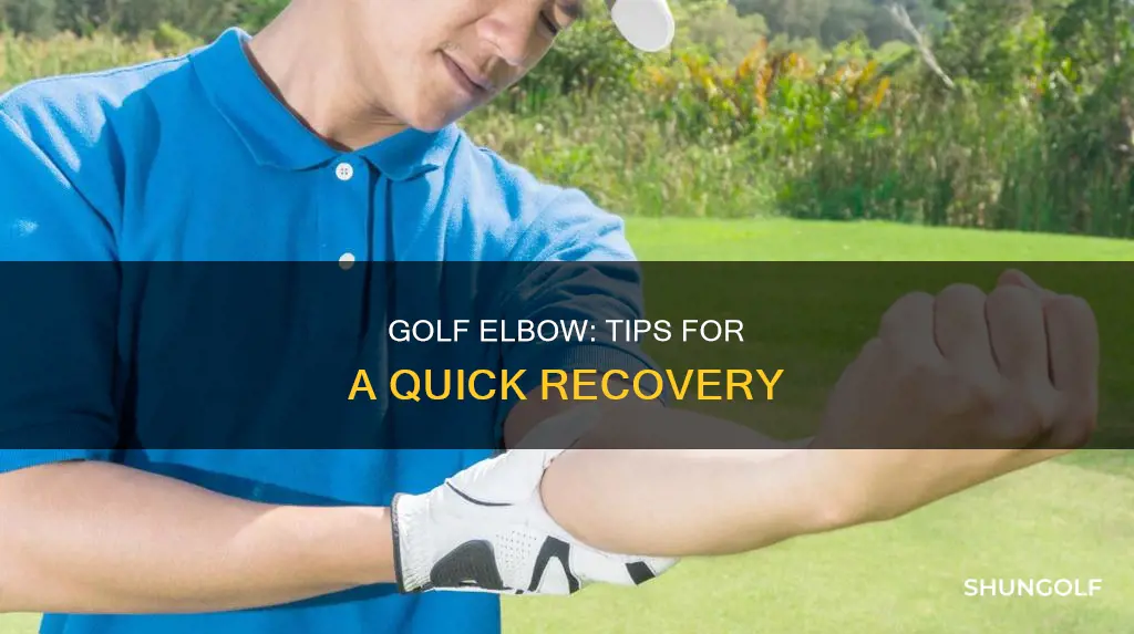 how do i fix golf elbow