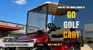 Boost Your EZ Go Golf Cart's Power: Simple Upgrades for Maximum Performance