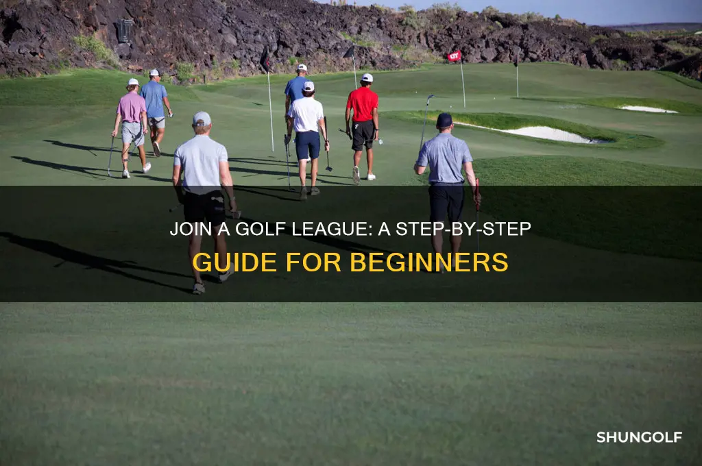 how do i join a golf league