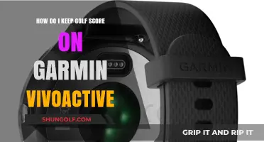 Mastering Golf Score Tracking on Your Garmin Vivoactive: A Simple Guide
