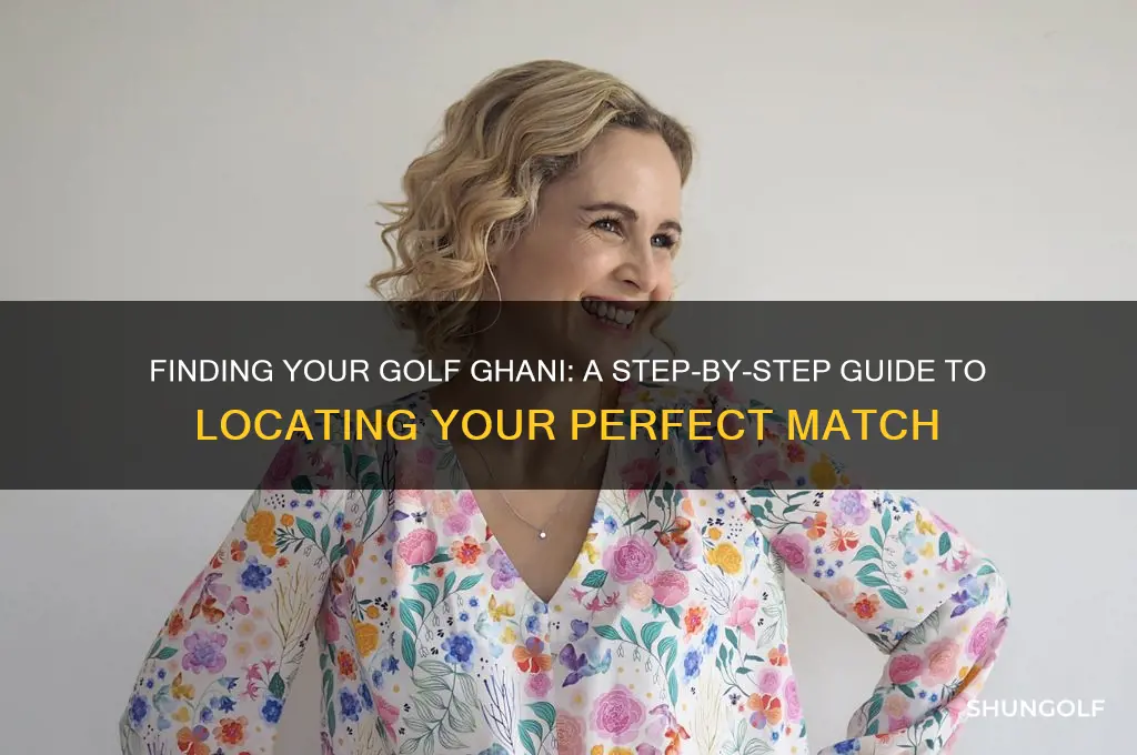 how do i look for my golf ghni