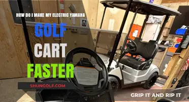 Boost Your Yamaha Golf Cart's Speed: Simple Performance Upgrade Tips
